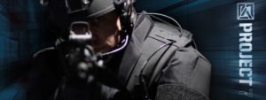 Close up of Tactical officer in PROJECT7 gear