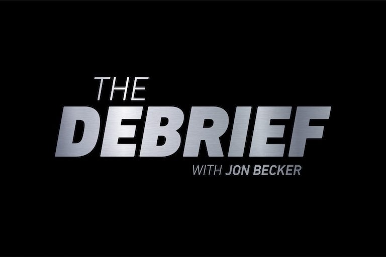The Debrief with Jon Becker logo